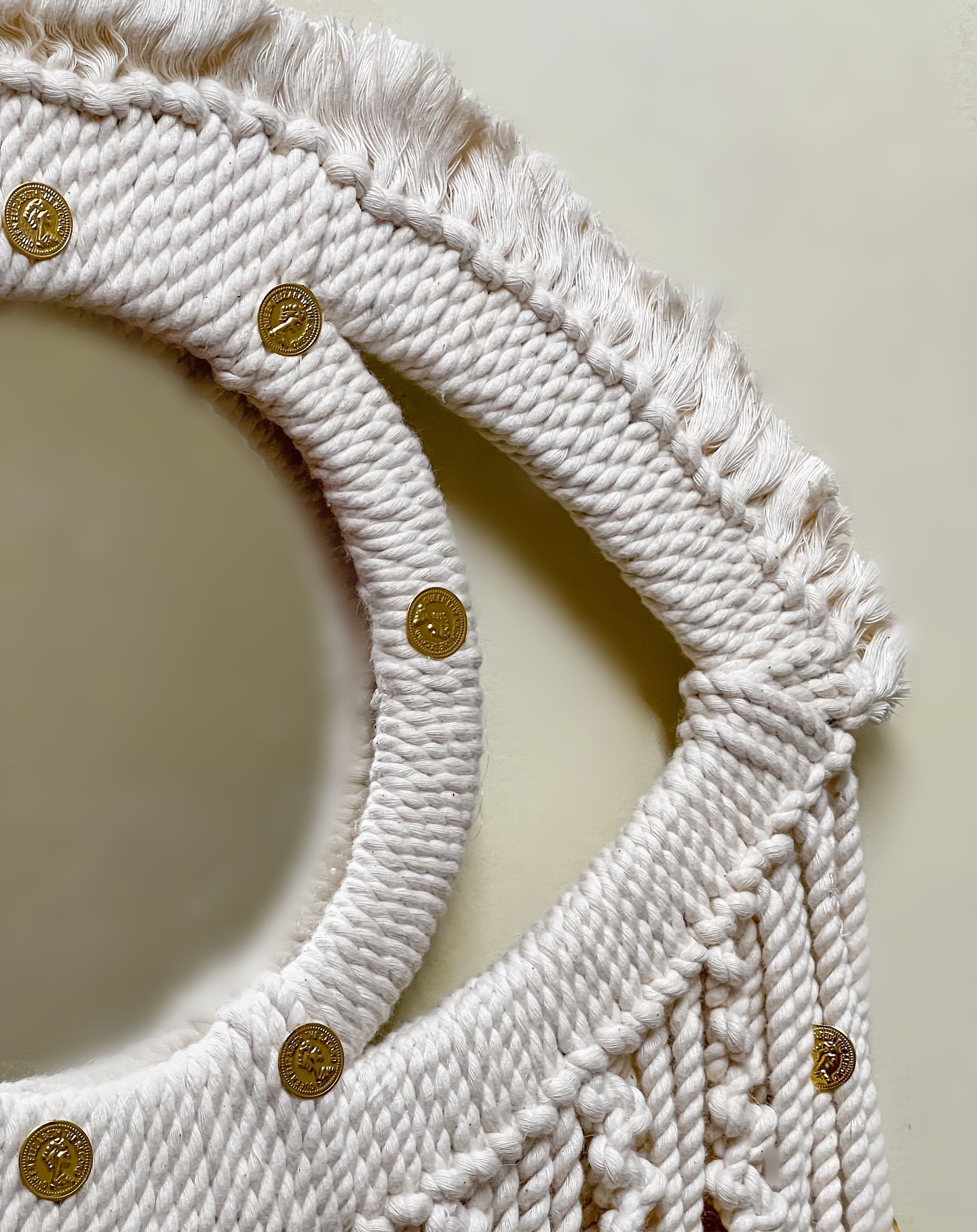 Golden Eye Macramé