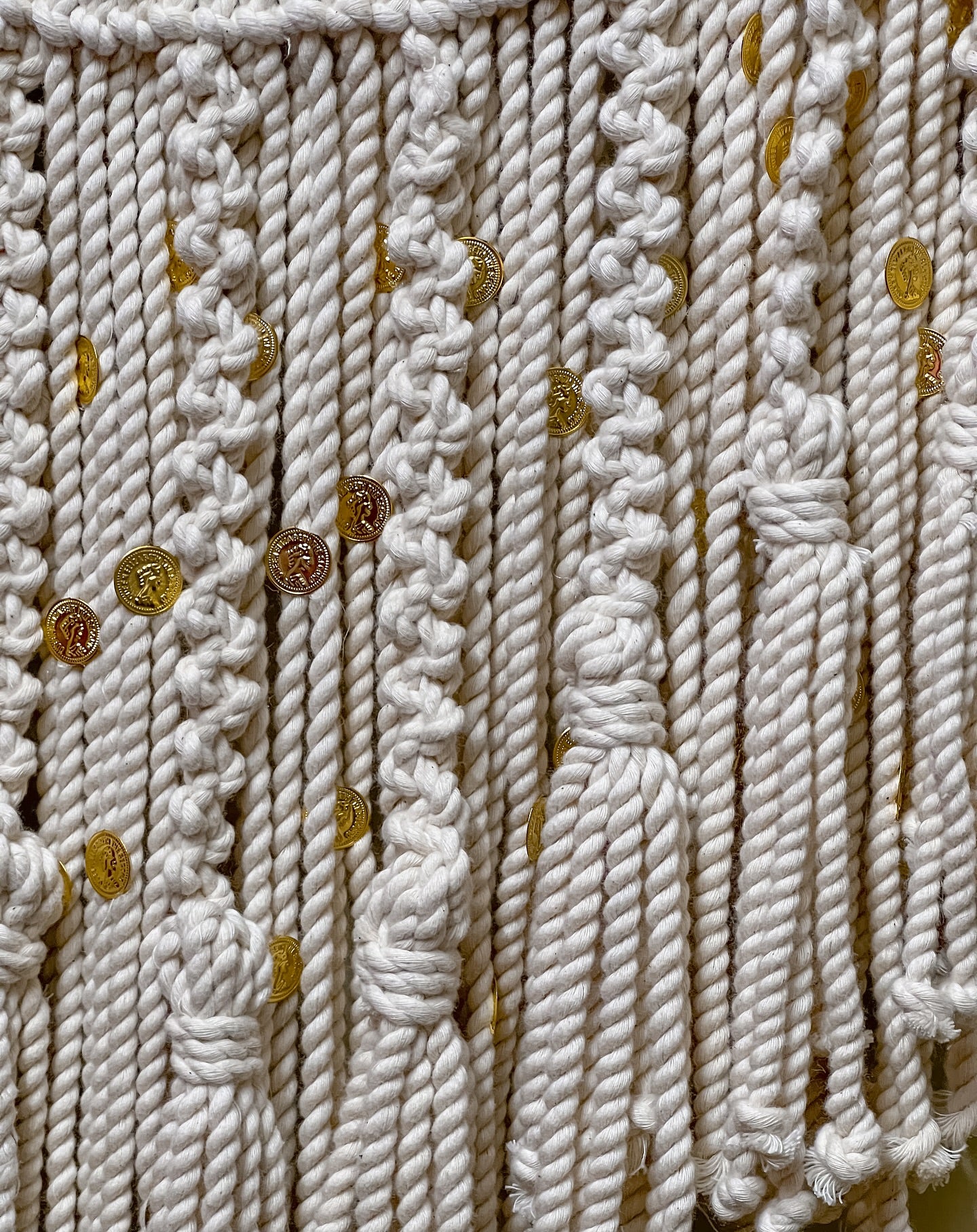 Golden Eye Macramé